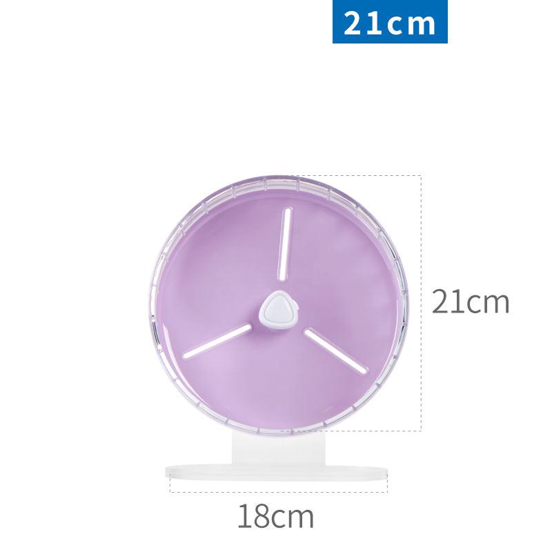 Ultra-Quiet Hamster Running Wheel Roller With Stand - The Perfect Toy For Your Furry Friend