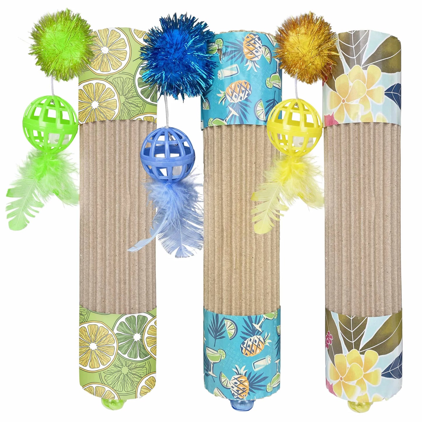 Multipet Margaritaville(R) Cat Rollers 9.5"