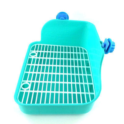 Square Lace Pet Toilet For Rabbits, Chinchillas, And Guinea Pigs