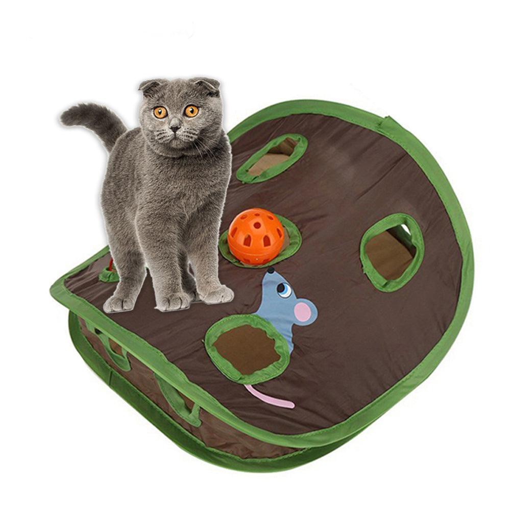 The Feline Fun Zone: Interactive Mouse Chase And Bell Adventure-0