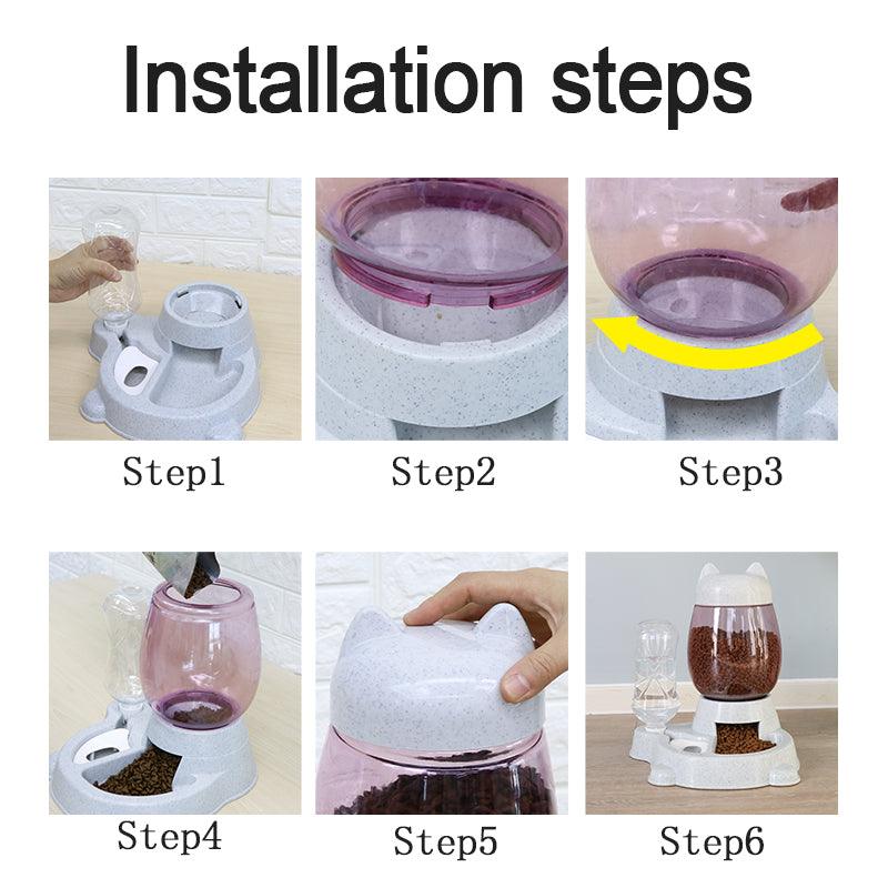 Smartpaws Automatic Pet Feeder And Water Fountain