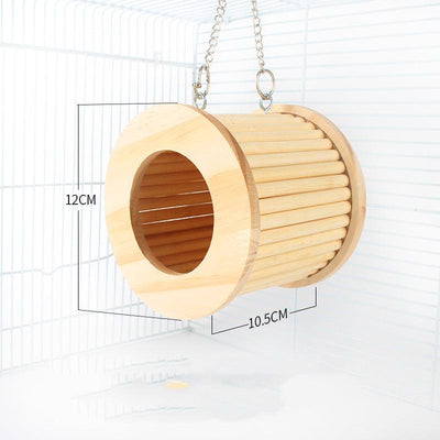 Wooden Animal Hideout: Cozy Retreat For Small Pets