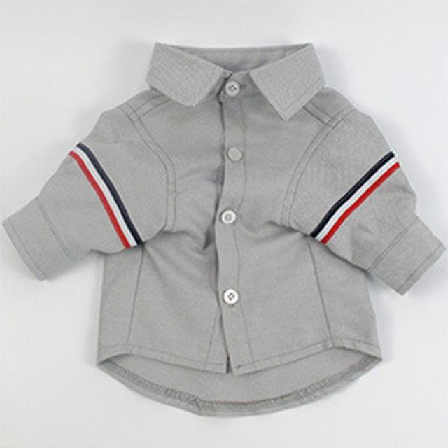 Pet Wedding Ensemble: Elegant Coral Fleece Suit For Your Furry Friend