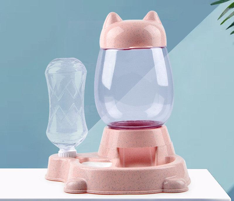 Pet Oasis: Automatic Feeder And Water Dispenser