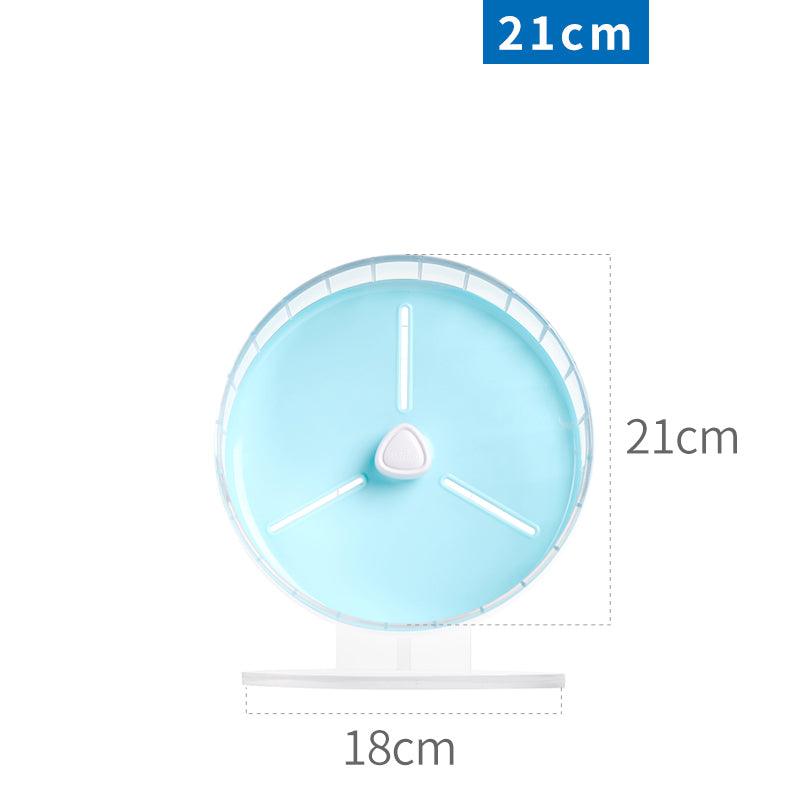 Ultra-Quiet Hamster Running Wheel Roller With Stand - The Perfect Toy For Your Furry Friend