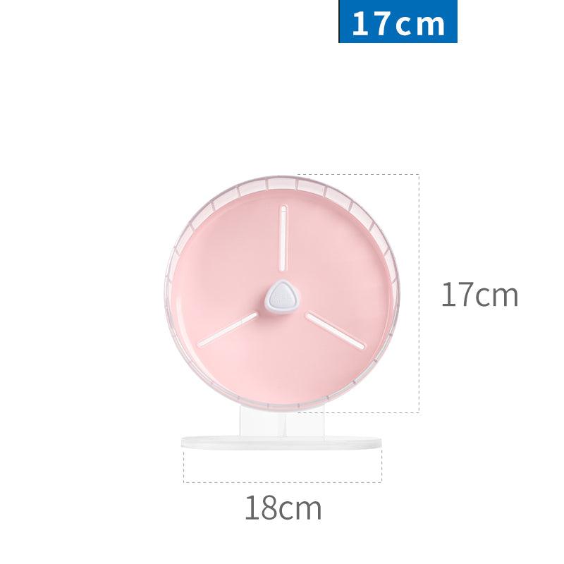 Ultra-Quiet Hamster Running Wheel Roller With Stand - The Perfect Toy For Your Furry Friend