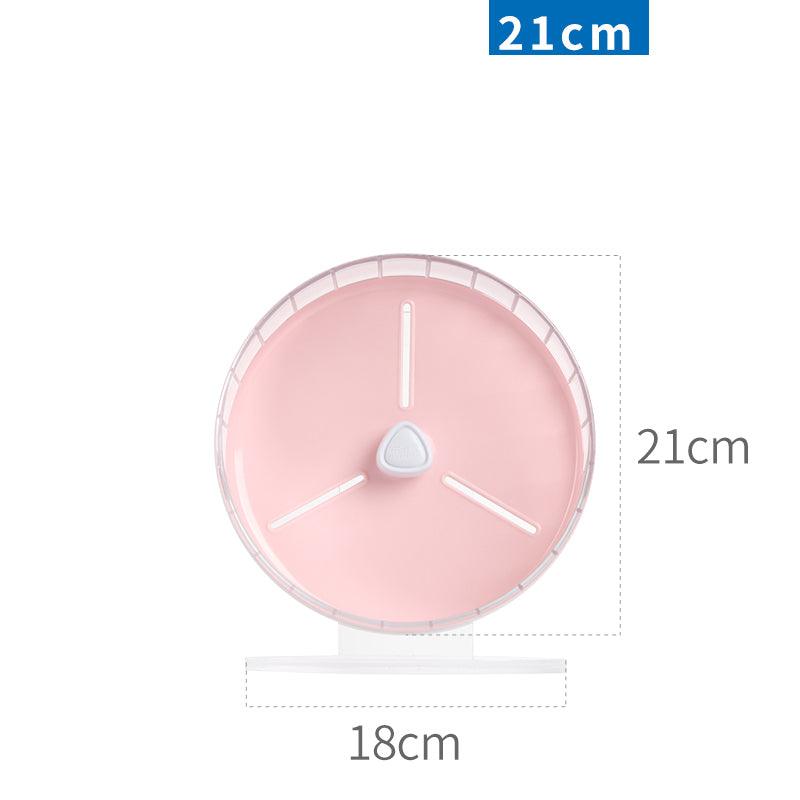 Ultra-Quiet Hamster Running Wheel Roller With Stand - The Perfect Toy For Your Furry Friend