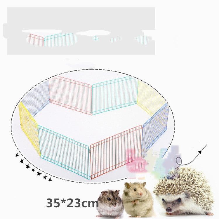 Rainbow Ventilated Hamster Cage Fence Set