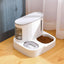 Pet Oasis: Automatic Cat Drinking Fountain And Feeder