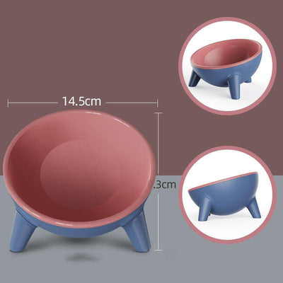 Stylish Paws Nordic Color Pet Feeding Bowl With Stand