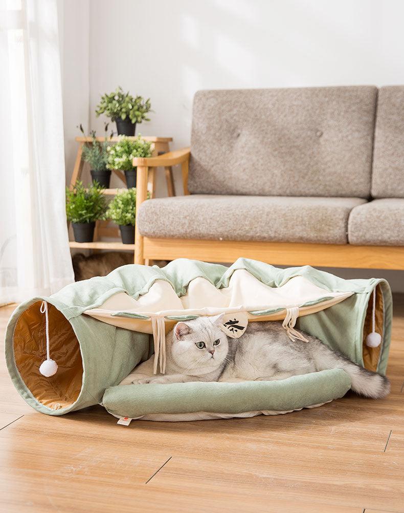 Durable Washable Collapsible Cat Tunnel: The Ultimate Feline Adventure