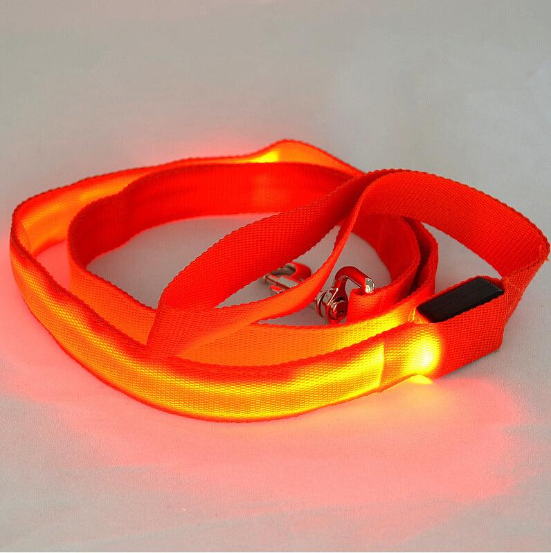 Glowing Pet Leash - Illuminated Led Dog Leash