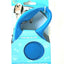 Retractable Dog Pet Leash 11.5ft (3m) Maximum Tension 25 Lbs Blue Color