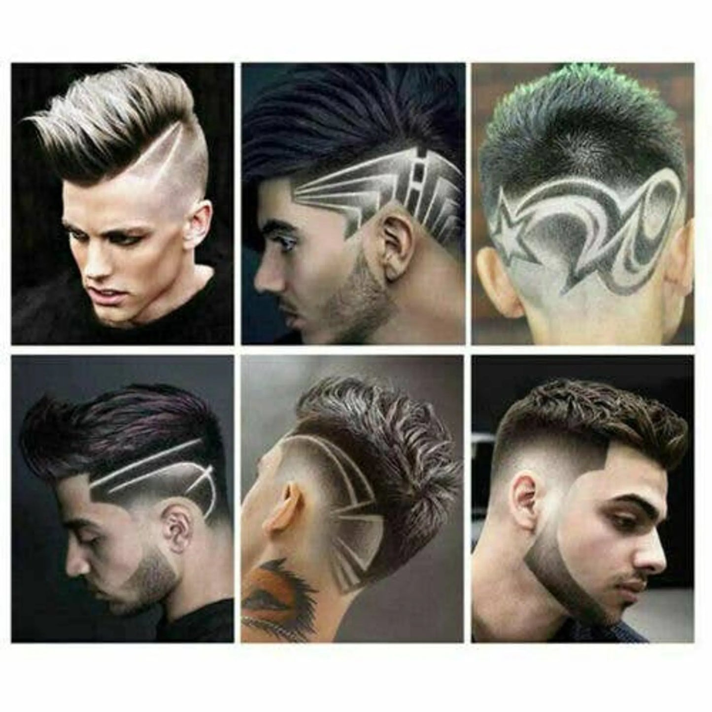 Professional Men's T-liner T-blade USB Rechargeable Cordless Shaving Grooming Haircut Styling Kit Buddha