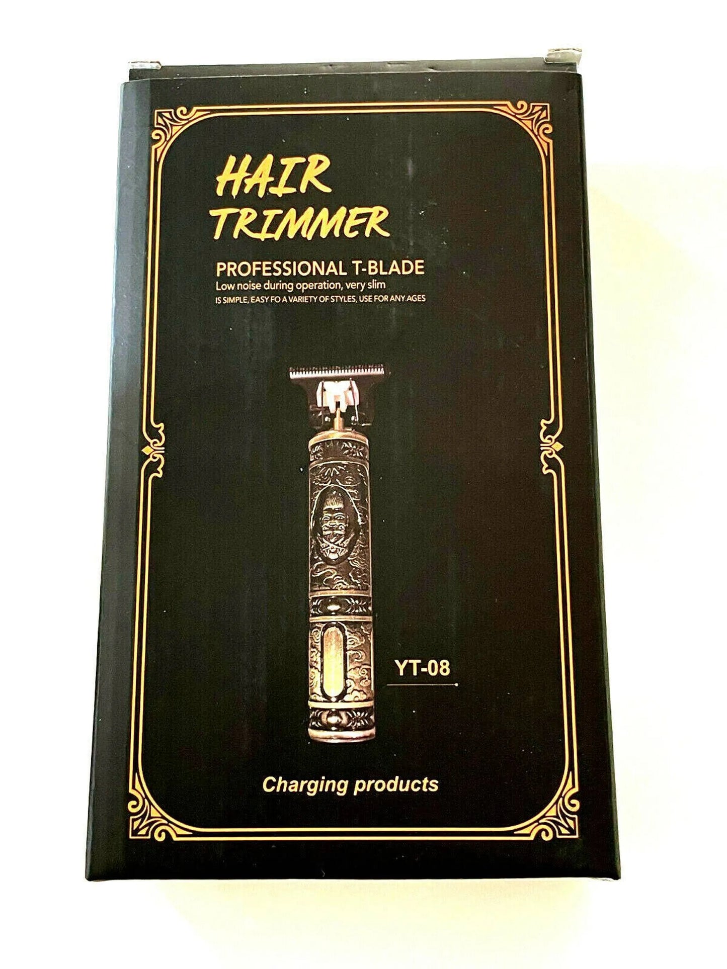 Professional Men's T-liner T-blade USB Rechargeable Cordless Shaving Grooming Haircut Styling Kit Buddha