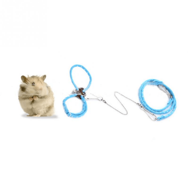 Super Soft Adjustable Hamster Traction Rope With Bell