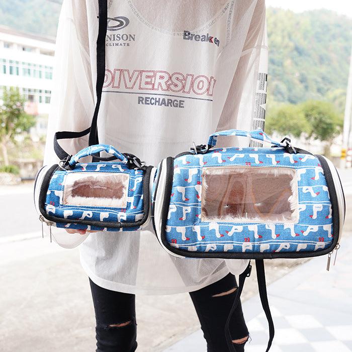 Pet Adventure Carry-All: Compact Bag For Small Pets