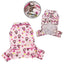 Girly Monkey Flannel Pajamas with 2 Pockets