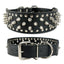 Rugged Rivet-Embellished Collar For Large Dogs