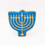 ZippyPaws Hanukkah Squeakie Pattiez Menorah Plush Dog Toy