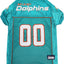 Miami Dolphins Pet Striped Jersey