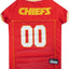 Kansas City Chiefs Pet Striped Jersey
