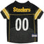 Pittsburgh Steelers Pet Striped Jersey