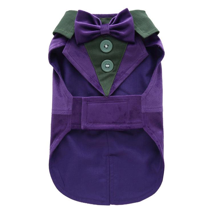 Elegant Canine Attire: Formal Dog Tuxedo Dress