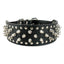 Rugged Rivet-Embellished Collar For Large Dogs
