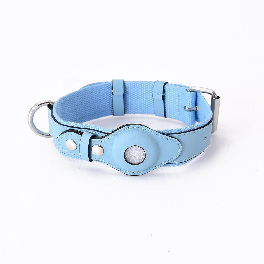 Pet Collar Tracker Cover - Stylish Leather Protection For Airtag-4
