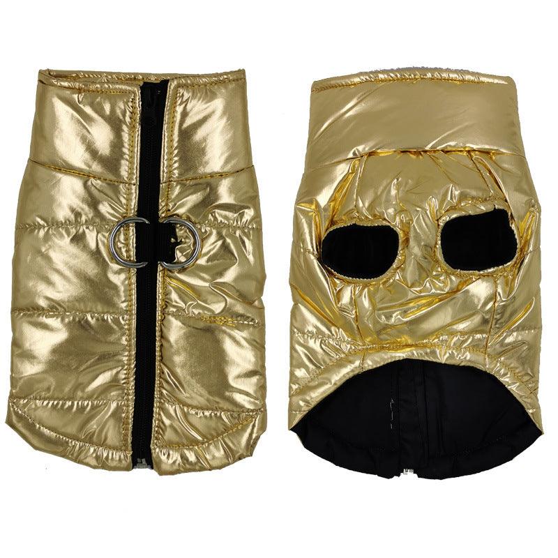 Waterproof Cotton Dog Vest - Stylish And Functional Pet Jacket