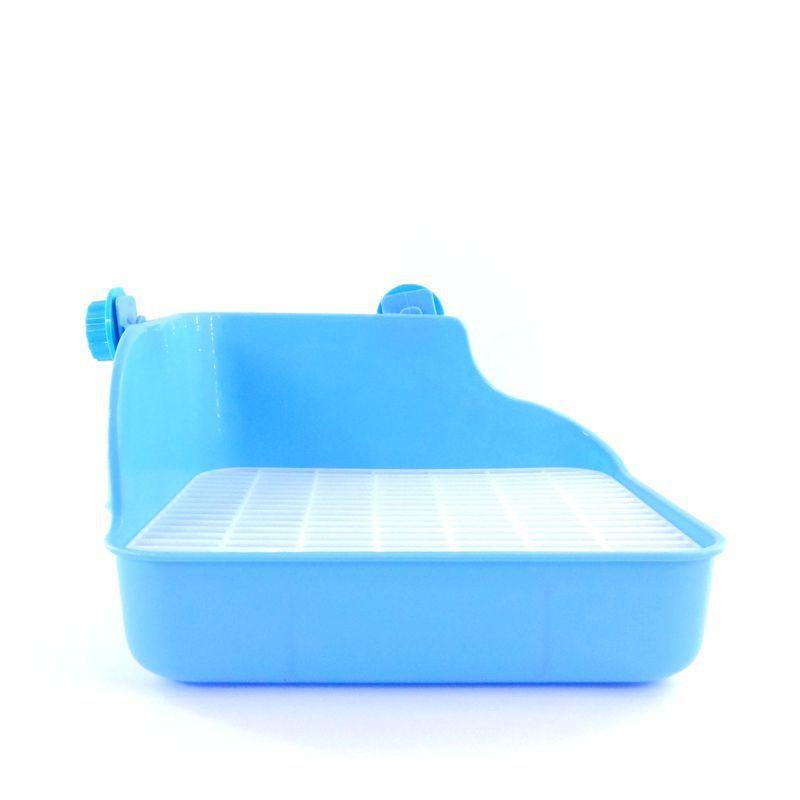 Square Lace Pet Toilet For Rabbits, Chinchillas, And Guinea Pigs