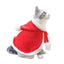 Festive Pet Costume: Christmas Cloak For Dogs And Cats