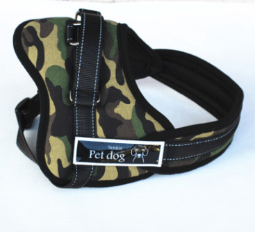 Reflective Chest Back Dog Harness Vest