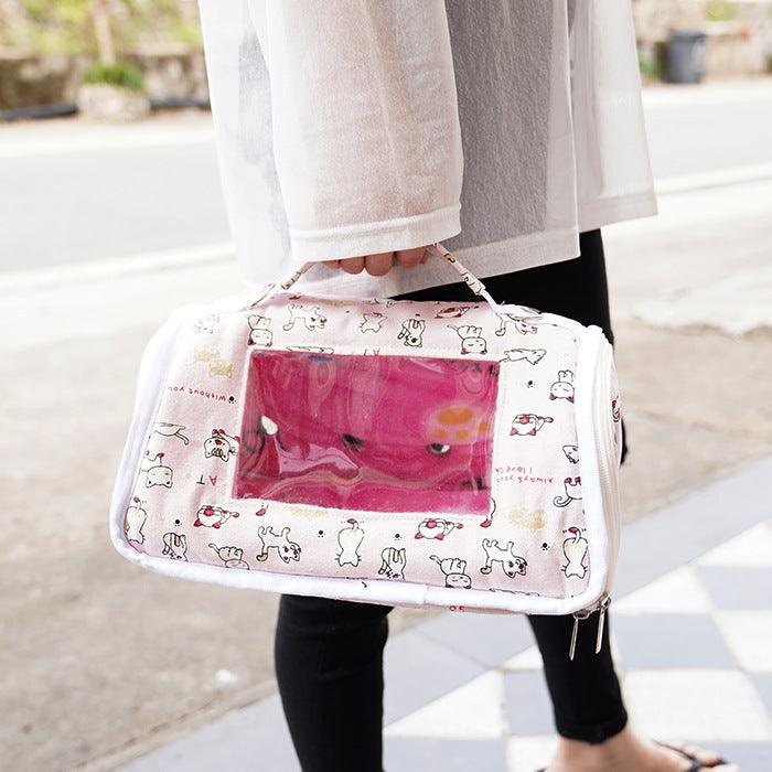 Pet Adventure Carry-All: Compact Bag For Small Pets