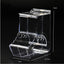 Transparent Plastic Hamster Feeder Food Box - Innovative Fixable Design