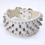 Rugged Rivet-Embellished Collar For Large Dogs