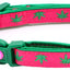 Marijuana Leaves Breakaway Cat Collar