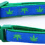 Marijuana Leaves Breakaway Cat Collar