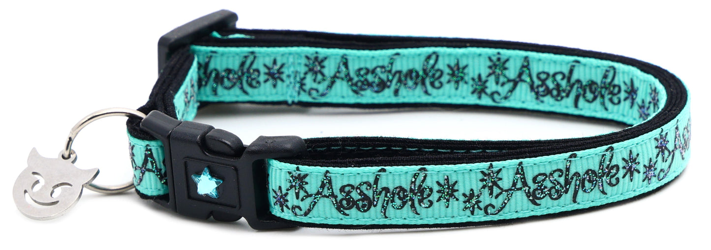 Asshole Breakaway Cat Collar