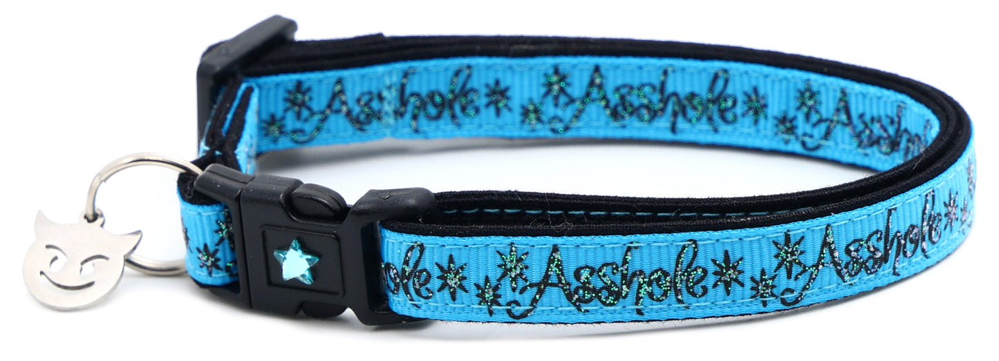 Asshole Breakaway Cat Collar