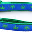 Marijuana Leaves Breakaway Cat Collar