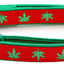 Marijuana Leaves Breakaway Cat Collar