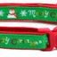 Merry Christmas Snowmen on Green Cat Collar
