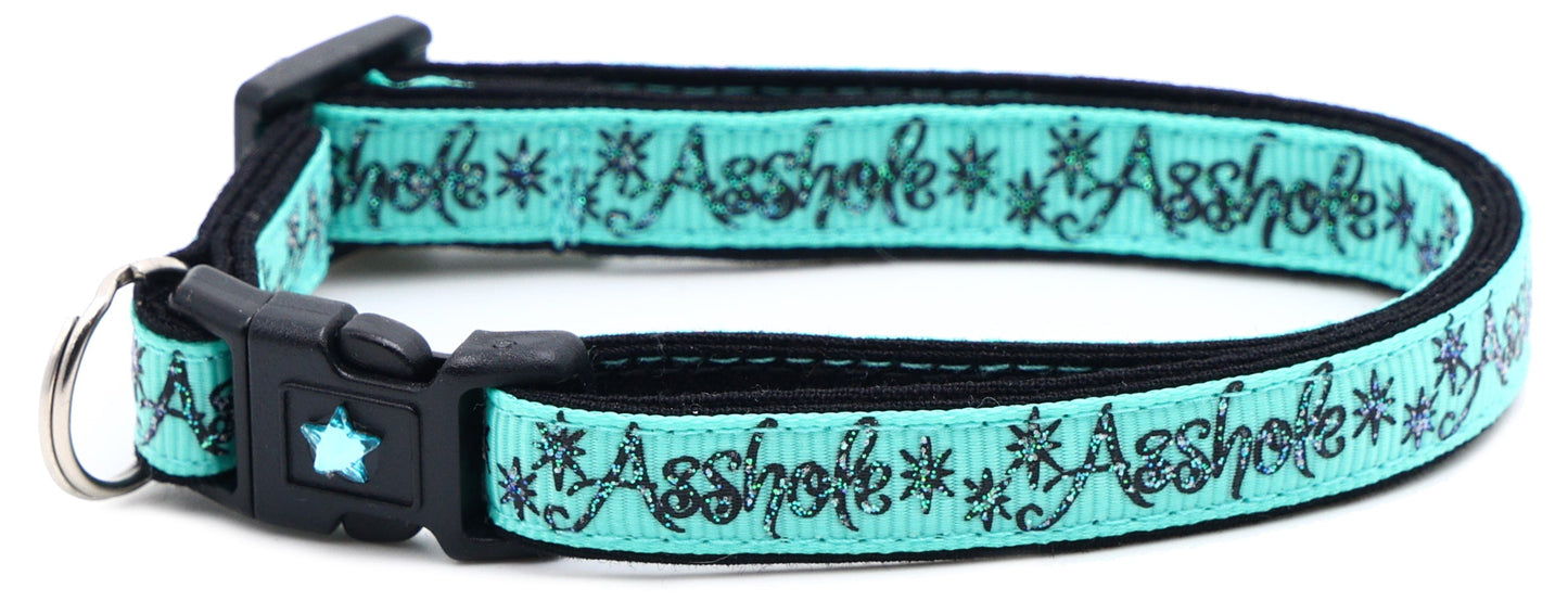 Asshole Breakaway Cat Collar
