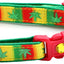 Marijuana Leaves Breakaway Cat Collar