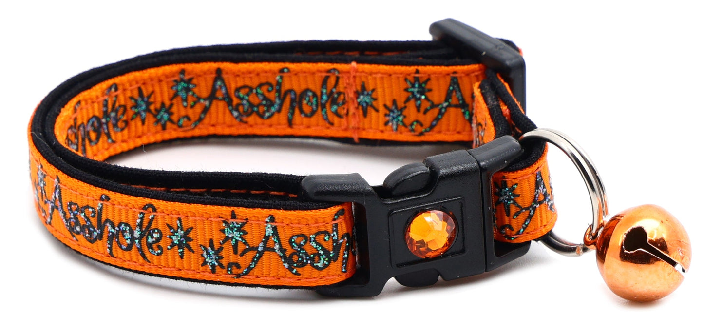 Asshole Breakaway Cat Collar