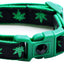 Marijuana Leaves Breakaway Cat Collar