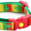 Marijuana Leaves Breakaway Cat Collar