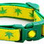 Marijuana Leaves Breakaway Cat Collar